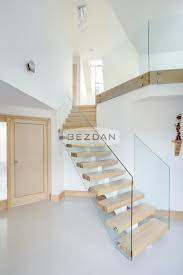 Q Railing Easy Glass 1 3 16 Adjustable Adapter 13 0749 300 12 Glass Railing Floating Stairs Railing