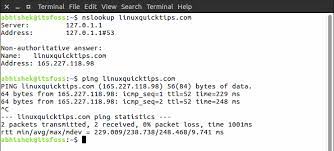 Find Ip Address Of A Website In Linux Linux Ip Address Website