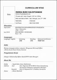 Contoh cv word simple 4 contoh lamaran kerja dalam format word (docx) yang satu ini menggunakan warna merah membuatnya berkesan tegas. Contoh Daftar Riwayat Hidup 2019 Word Materi Pelajaran 2