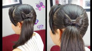 50 totally gorgeous short hairstyles for women. Side Ponytail And Hair Bow Quick And Easy Hairstyles Hairstyles For Short Hair Youtube