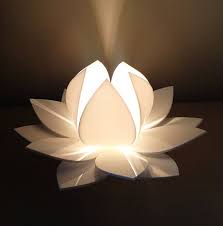 Lotus Flower Table Lamp Bedside Lamp Lotus Lamp Flower Lamp Bedside Table Lamps