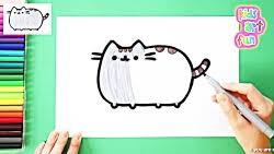 Instreamset drawing tutorial asp cat this cat. How To Draw Pusheen Cat In A Donut Easy
