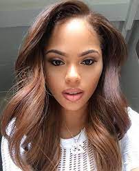 Black hair with highlights is gorgeous and trending strong right now. 51 Best Hair Color For Dark Skin That Black Women Want