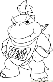 You can find here 58 free printable coloring pages of mario and his friends for boys, girls and adults. Bowser Jr Mario Coloring Pages Coloring Pages Super Mario Coloring Pages