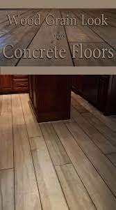 How To Make Faux Wood Concrete Floors Painted Concrete Floors Concrete Stained Floors Flooring