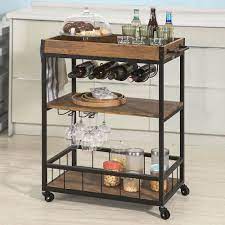 Check spelling or type a new query. Sobuy Industrial Vintage Wood Metal 3 Tiers Kitchen Serving Trolley Fkw56 N Uk 4251388602294 Ebay Serving Trolley Home Bar Furniture Bar Serving Cart
