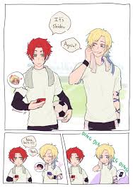 EEEEEEPP! ] — I know I once drew these two as if they were...