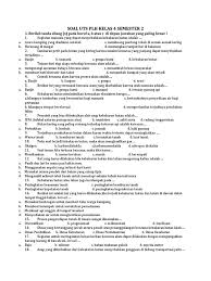 1 2 dan 4 d. Soal Uts Plh Kelas 4 Semester 2