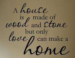 A House Is Made Of Wood And Wall Stickers Home Quotes And Sayings Quotes Words