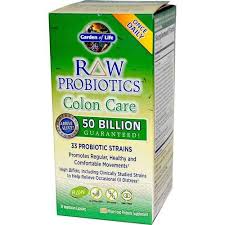 Garden Of Life Raw Probiotics Colon Care 30 Vegetarian Capsules Evitamins Uk Probiotics Colon Care Veggie Caps