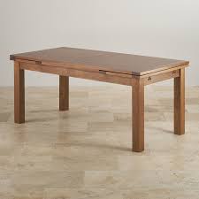 6ft X 3ft Rustic Solid Oak Extending Dining Table Seats Up To 12 People Extended Oak Furniture Land Dark Wood Dining Table Oak Extending Dining Table