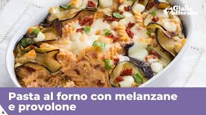 Pasta Al Forno Melanzane E Provolone Filante E Saporita Youtube