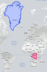 Compare The True Size Of Countries - Big Think