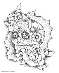 These word searches contain 1000 dirty words. Sugar Skull Coloring Pages To Print Coloring Pages Printable Com