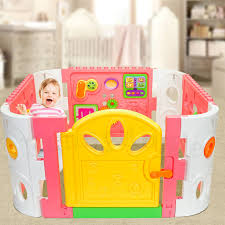 Baby Playpen Interactive Baby Room Play Den With Gate Pink Nanny Annie