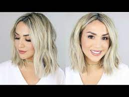 Big Messy Beach Waves Long Bob Youtube Waves Hair Tutorial Long Bob Hairstyles Beachy Waves Hair Tutorial