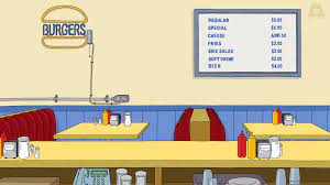 Bob S Burgers Zoom Background Bobs Burgers Cartoon Background City Cartoon