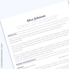 Career experts recommend that you customize your resume for each job, especially for your most recent work experience. Cv For 16 Year Old Free Sections Template Microsoft Word Format Cvtemplatemaster Com