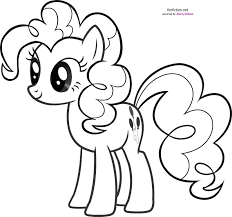 My Little Pony Pinkie Pie Coloring Pages Coloring99 Com Pony Dibujo Unicornios Para Pintar My Little Pony Dibujos