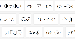 Make your own cool text emoticons (also known as kawaii smiley faces and text emoji faces from symbols) or copy and paste from a list of the best one line text art smiley faces. Copy And Paste Emoji Japanese Emoticons Fancy Text Textkool