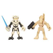 Star Wars Jedi Force Playskool Heroes General Grievous Battle Droid 2 Pack Star Wars Jedi Battle Droid Star Wars Galactic Heroes