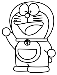 Melalui mewarnai, kreativitas dan imajinasi anak akan semakin berkembang. 21 Gambar Mewarnai Doraemon Untuk Anak Anak