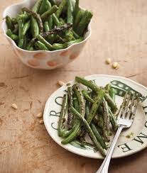 Charred Green Beans With Lemon Verbena Pesto Recipe At Epicurious Com Green Beans Lemon Verbena Recipes Vegetable Recipes