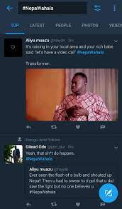 Enjoy this compilation of naija comedy videos, funny nigerian memes, skits and much more brought to you by krakstv, your first. Nepawahala Is Trending On Twitter Funny Tweets And Memes Politics Nigeria