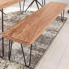 Alles an einem ort, um nach ideen für wohndesign und dekoration zu suchen. Wohnling Esszimmer Sitzbank Bagli Massiv Holz Kaufland De