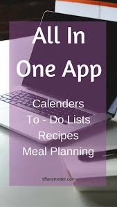 Best Organization App All In One Tiffany Meiter Organization Apps Life Organization Organization