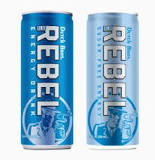 What energy drink is in the rebels at Dutch Bros?