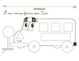 Bus Trace Worksheet For Kids Crafts And Worksheets For Preschool Toddler Transportation Worksheet Transportation Preschool Activities Worksheets For Kids