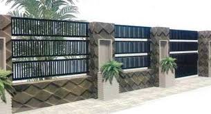 Model pagar minimalis desain & contoh gambar terbaru yang modern, dari: 60 Desain Pintu Pagar Rumah Minimalis Modern Ideas Fence Design Gate Design House Fence Design
