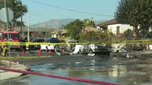 The crash of aeromexico flight 498 killed 82 people: Small Plane Crashes Near Whiteman Airport In Pacoima