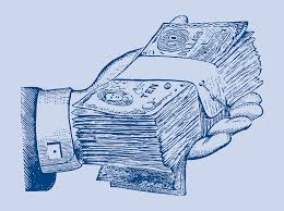 This outlines the top dollar bill in the stack of money. Stack Of Money Vector Art Graphics Freevector Com
