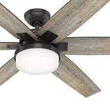 In this article, we have reviewed the 12 best remote controlled ceiling fans with lights on the market. Hunter Fan 64 Inch Nobel Bronze Ceiling Fan With Light Kit And Remote Control For Sale Online