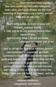 We did not find results for: 59 Wedding Vow Examples Ideas Wedding Vows Vows Wedding Vows To Husband