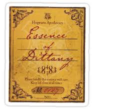 Essence Of Dittany Hogwarts Crafts Arts And Crafts