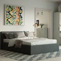 The ikea hack platform bed that i built for my daughter, becca, is celebrating a birthday! Bed With Tv Wayfair Co Uk