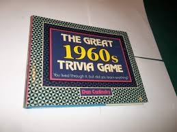 The 1960s was a landmark time for all genres of tv. Great 1960s Trivia Game Rh Value Publishing 9780517466100 Amazon Com Books