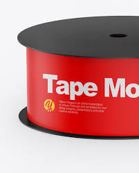 Download Matte Duct Tape Mockup In Bottle Mockups On Yellow Images Object Mockups PSD Mockup Templates