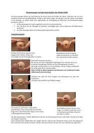 Brustmassage Und Das Ausstreichen Der Muttermilch Vorgehensweise