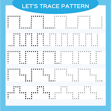 Maybe you would like to learn more about one of these? Tracing Lines Activity For Early Years Special For Preschool Kids Worksheet For Practicing Fine Motor Skills Tracing Dashed Lines Improving Skills Tasks Complete The Pattern Blue Vector Tasmeemme Com
