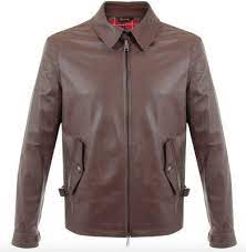 Baracuta G4 Harrington Shirt Collar Jacket Reissues In Leather Retro To Go Collar Jackets Jackets Mod Jacket