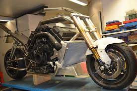 Custom Motorcycle With A Twin Turbo Bmw V8 Motorcycle Custom Motorcycle Bmw V8