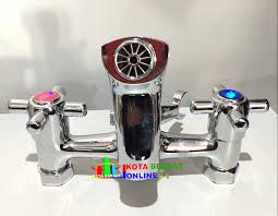 Beli kran shower keran kamar mandi toilet air panas dingin keran mixer bathtub 2 cabang tanam brass cuci. Kran Air Toko Kota Berkat