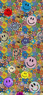 Smiley face for overlap wallpaper. Indie Aesthetic Wallpaper Smiley Faces Novocom Top