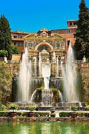 Los Chorros De Agua De La Fuente Del Organo De 1566 Villa Del Este Tivoli Italia La Unesco Patrimonio De La Humanidad Paesaggi Luoghi Italia