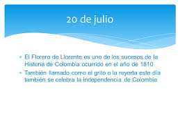 A grandes rasgos el sistema de salud en colombia que precedió al actual se puede distribuir en tres etapas. Fiestas Patrias En Colombia Ppt Video Online Descargar