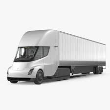 I sat in the driver's seat hours before the truck was revealed at tesla's hawthorne, california facility on thursday. Tesla Semi Truck With Trailer Simple Interior 3d Model 90897580
